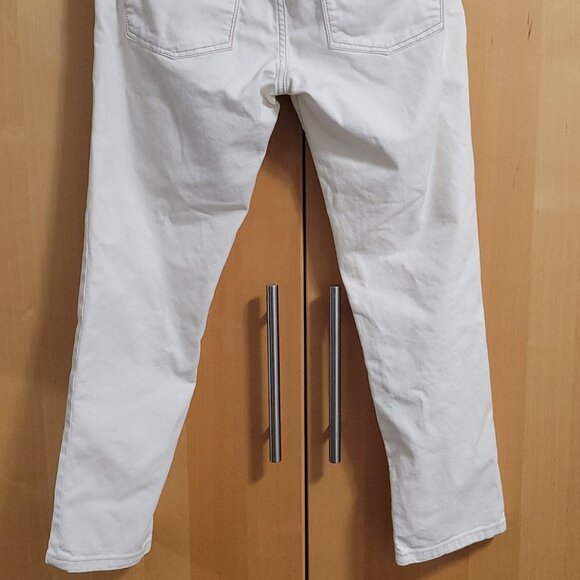 GAP white jeans ankle length cropped Limited Edition Size 6 - Picture 7 of 7